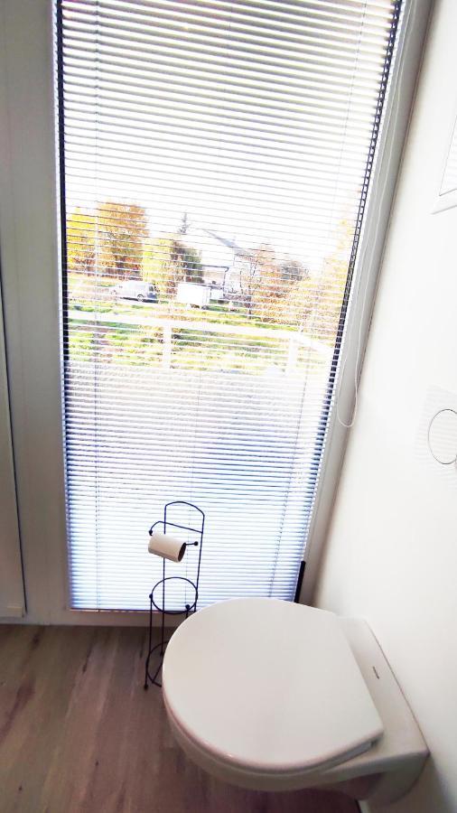 Ranch 66 - Moderni Tiny House Black Swallow Ve Stylu Route 66 Se Saunou A Bazenem Tršice 외부 사진
